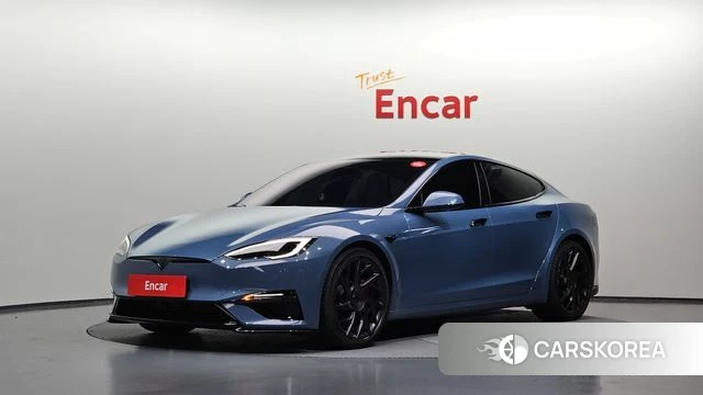 Tesla Model S 2026 Синий из Кореи