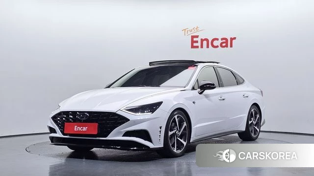 Hyundai Sonata (DN8) 2021 Белый из Кореи