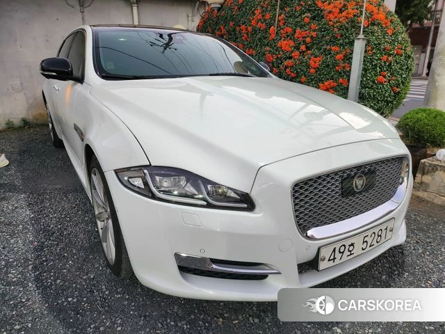 Jaguar All New XJ 2019 Белый из Кореи