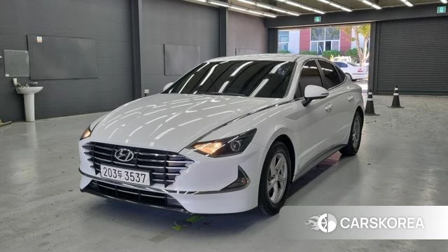 Hyundai Sonata (DN8) 2021 Белый из Кореи