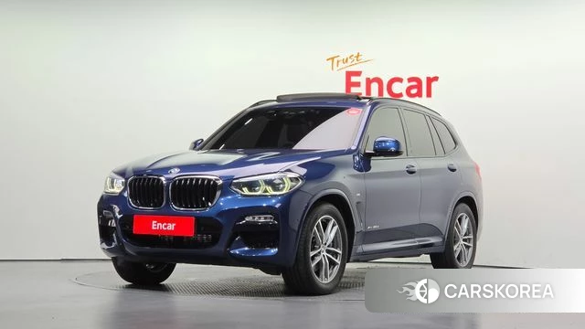 BMW X3 (G01) 2018 Синий из Кореи