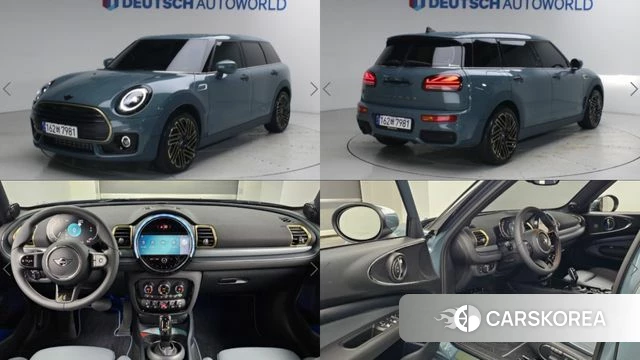 Mini Cooper Clubman 2022 Темно-зеленый из Кореи