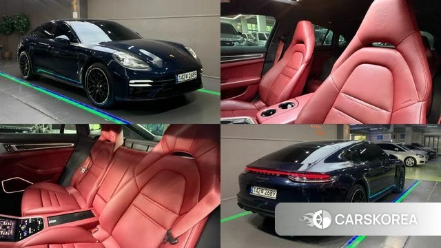 Porsche Panamera (971) 2023 Синий из Кореи