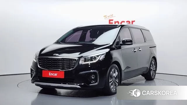 Kia The New Carnival 2018 Черный из Кореи