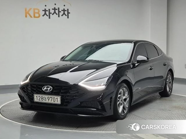 Hyundai Sonata (DN8) 2022 Черный из Кореи