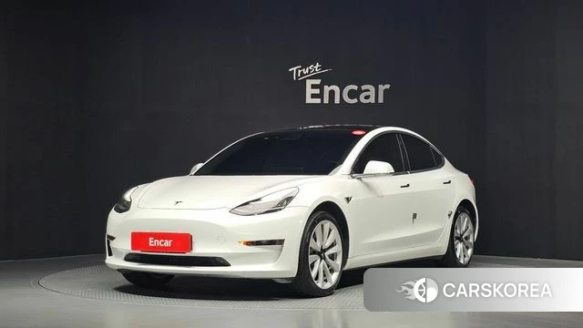 Tesla Model 3 2020 Белый из Кореи
