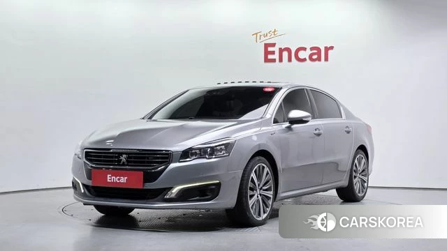 Peugeot 508 2018 Серебряный из Кореи