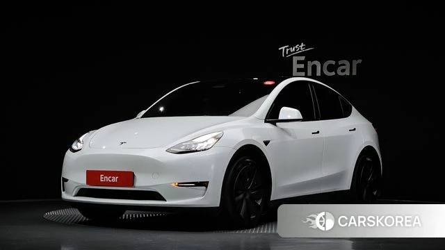 Tesla Model Y 2022 Белый из Кореи