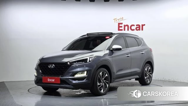 Hyundai All New Tucson 2018 Серый из Кореи