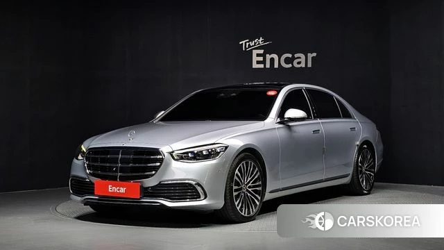 Mercedes-Benz S-Class W223 2021 Серебристо-серый из Кореи