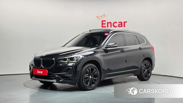 BMW X1 (F48) 2020 Черный из Кореи