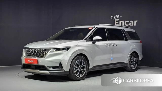Kia Carnival 4th generation 2022 Серебряный из Кореи