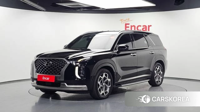 Hyundai Palisade 2022 Черный из Кореи