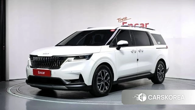Kia Carnival 4th generation 2023 Белый из Кореи