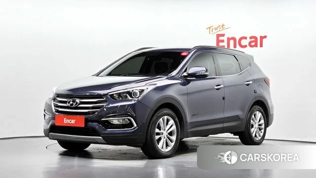 Hyundai Santa Fe The Prime 2018 Синий из Кореи