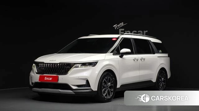 Kia Carnival 4th generation 2021 Белый из Кореи