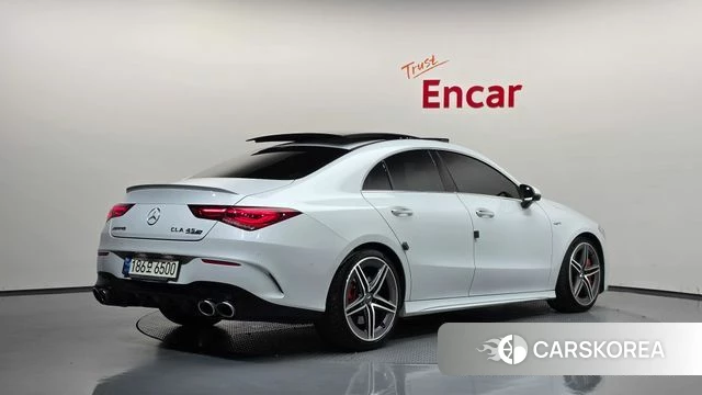 Mercedes-Benz CLA-Class C118 2021 Белый из Кореи
