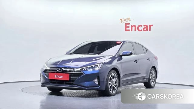 Hyundai The New Avante AD 2018 Синий из Кореи