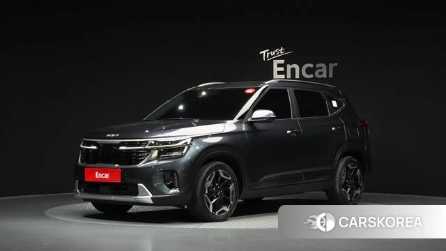 Kia The New Seltos 2022 Серый из Кореи