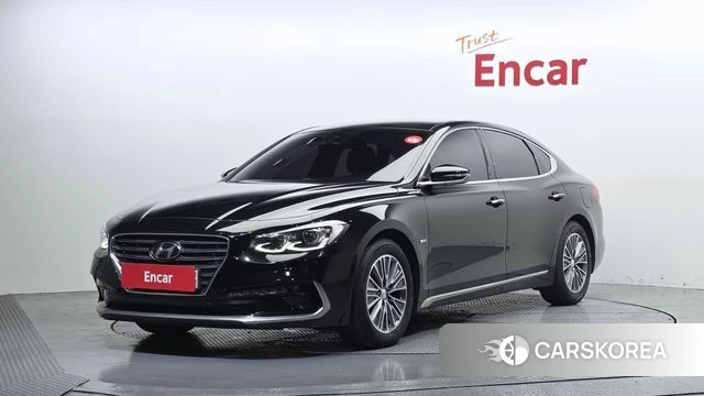 Hyundai Grandeur IG Hybrid 2019 Черный из Кореи