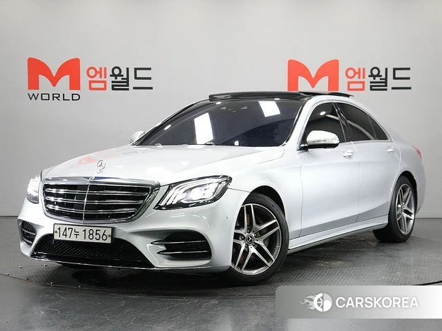 Mercedes-Benz S-Class W222 2019 Серебряный из Кореи