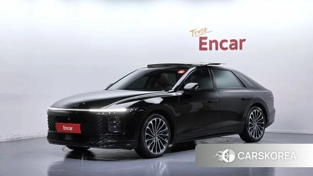 Hyundai Grandeur Hybrid (GN7) 2024 Черный из Кореи
