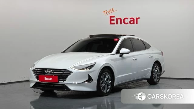 Hyundai Sonata (DN8) 2019 Белый из Кореи