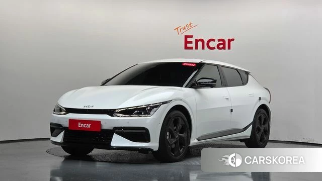 Kia EV6 2023 Белый из Кореи