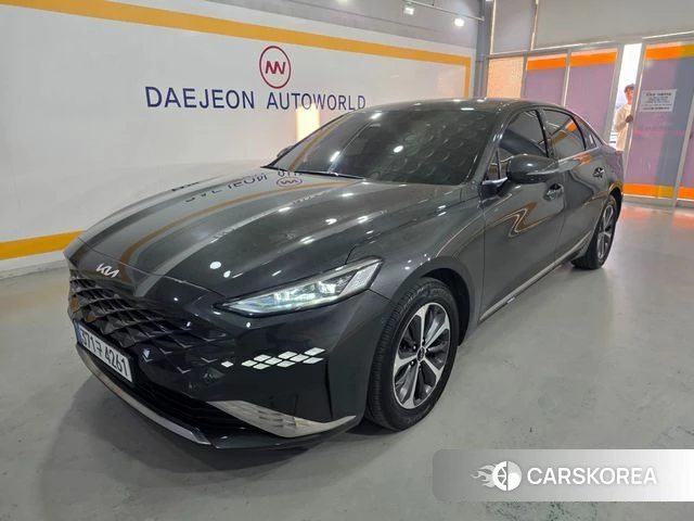 Kia K8 Hybrid 2023 Серый из Кореи