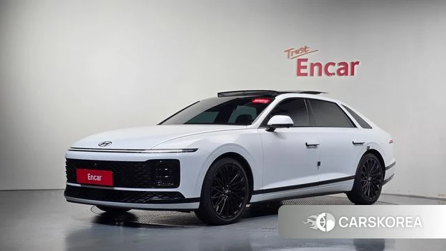 Hyundai Grandeur Hybrid (GN7) 2023 Белый из Кореи