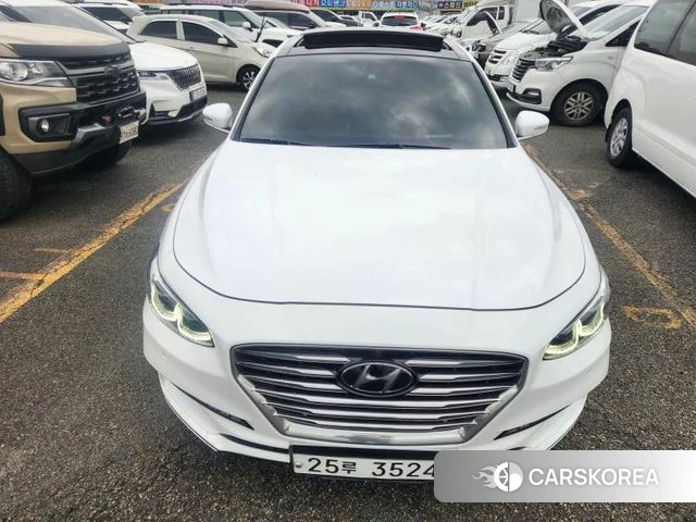 Hyundai Grandeur IG 2018 Белый из Кореи