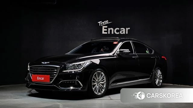 Genesis G80 2018 Черный из Кореи