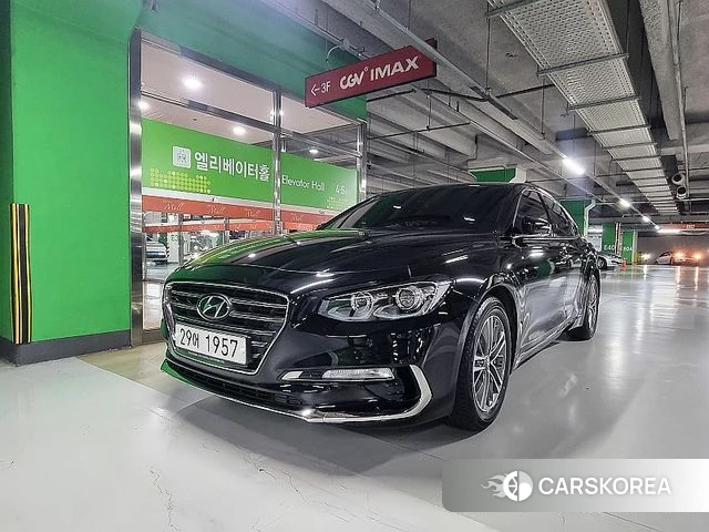 Hyundai Grandeur IG 2018 Черный из Кореи