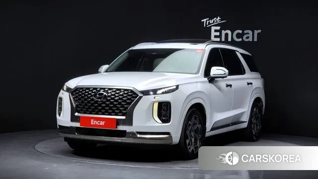 Hyundai Palisade 2022 Белый из Кореи
