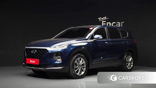 Hyundai Santa Fe TM 2019 Синий из Кореи