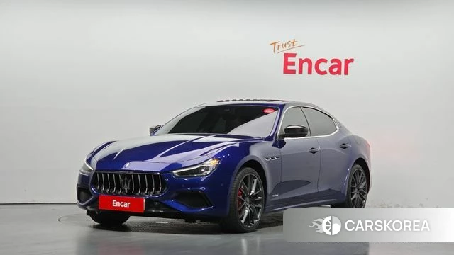Maserati Ghibli 2019 Синий из Кореи