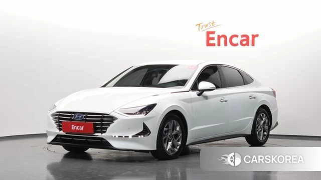 Hyundai Sonata (DN8) 2019 Белый из Кореи