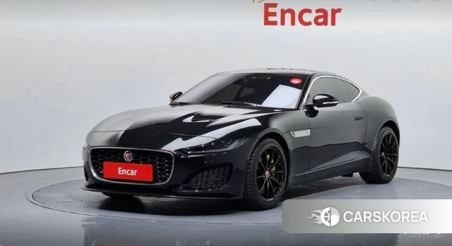 Jaguar F-TYPE 2023 Черный из Кореи