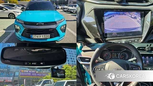 Chevrolet (GM Daewoo) Trailblazer 2021 Синий из Кореи