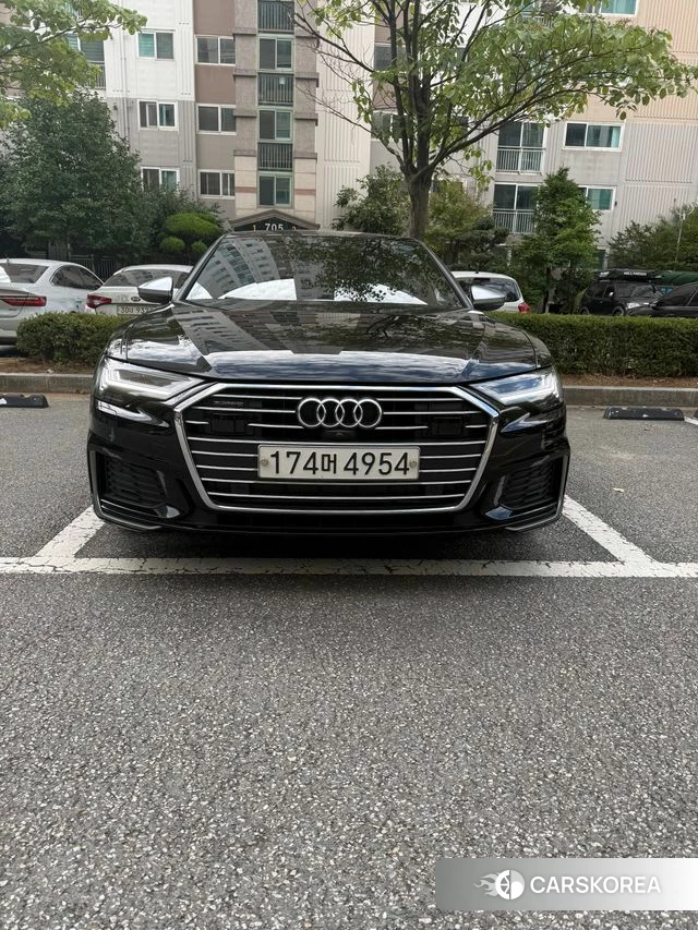 Audi A6 (C8) 2020 Черный из Кореи