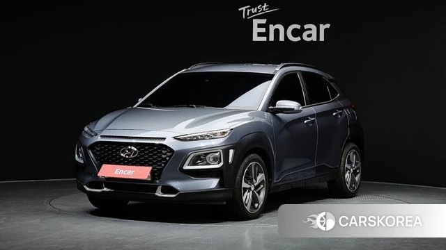 Hyundai Kona 2018 Светло-серебряный цвет из Кореи