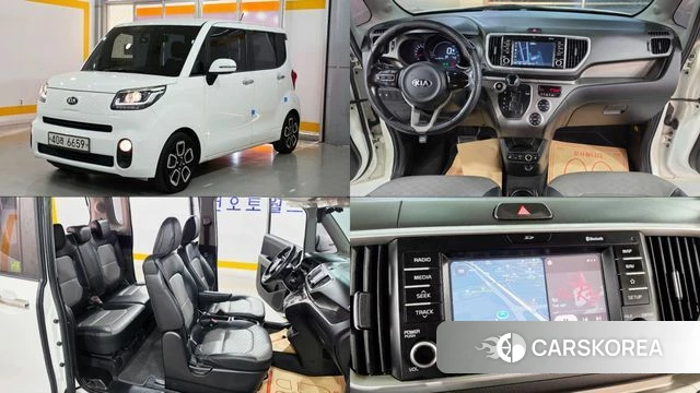 Kia The New Ray 2018 Белый из Кореи