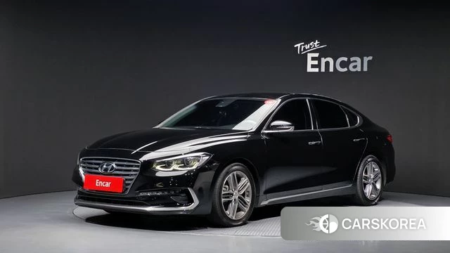 Hyundai Grandeur IG 2018 Черный из Кореи