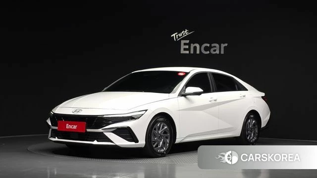 Hyundai The New Avante (CN7) 2025 Белый из Кореи