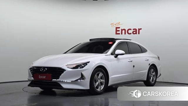 Hyundai Sonata (DN8) 2019 Белый из Кореи