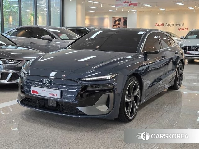 Audi A6 e-Tron 2025 Синий из Кореи