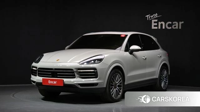 Porsche Cayenne (PO536) 2022 Серебристо-серый из Кореи