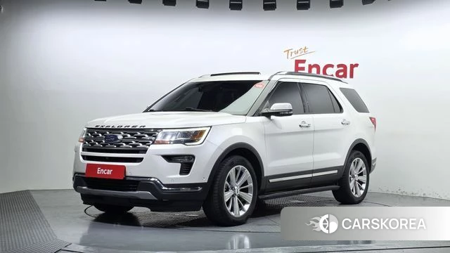 Ford Explorer 2019 Белый из Кореи
