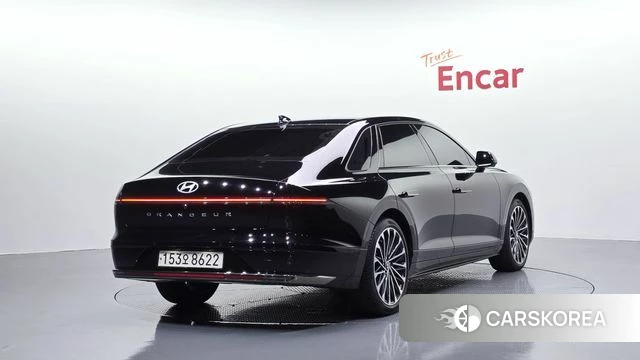 Hyundai Grandeur Hybrid (GN7) 2023 Черный из Кореи