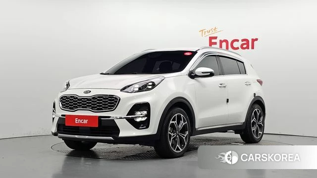 Kia Sportage The Bold 2021 Белый из Кореи